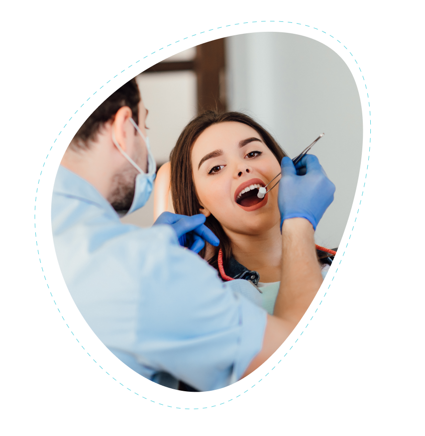 Dental treatment clinic in Flower Mound, TX